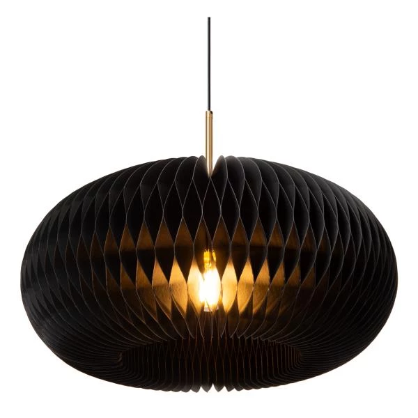 Lucide ARMONI - Pendelleuchten - Ø 52 cm - 1xE27 - Schwarz - detail 1